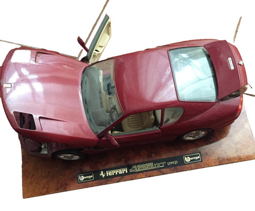 Burago ferrari 456 - burago, (1992)