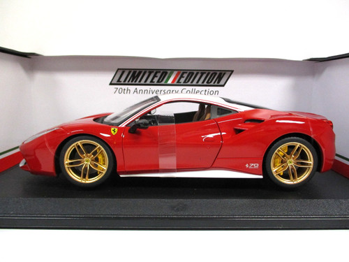 Bburago ferrari 488 gtb - -,